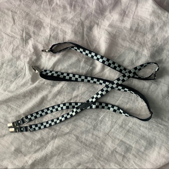 Checkered suspenders - Picture 5 of 6
